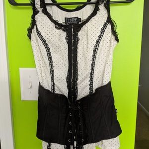 Gorgeous Tripp NYC Blouse with Corset